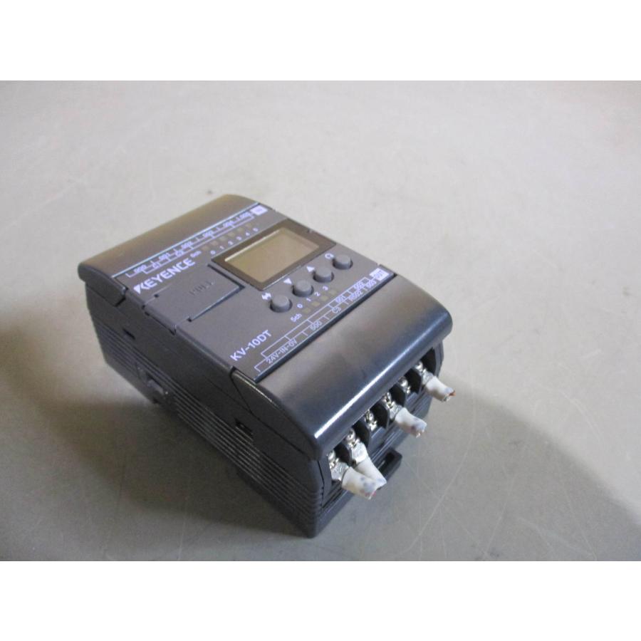 中古 KEYENCE KV-10DT 表示機能内蔵超小型PLC (BAZR60430B003 