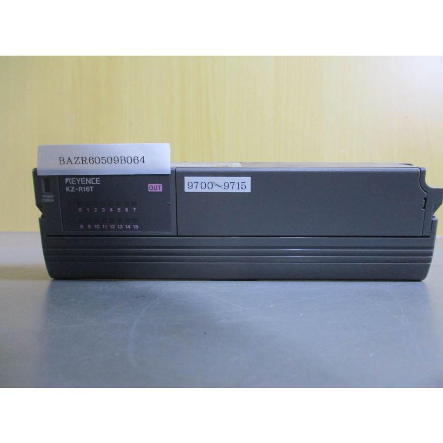 KEYENCE KZシリーズ中古品多数！ 中古 KEYENCE キーエンス KZ-R16T プログラマブル制御モジュール