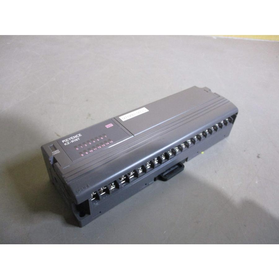KEYENCE KZシリーズ中古品多数！ 中古 KEYENCE キーエンス KZ-R16T プログラマブル制御モジュール