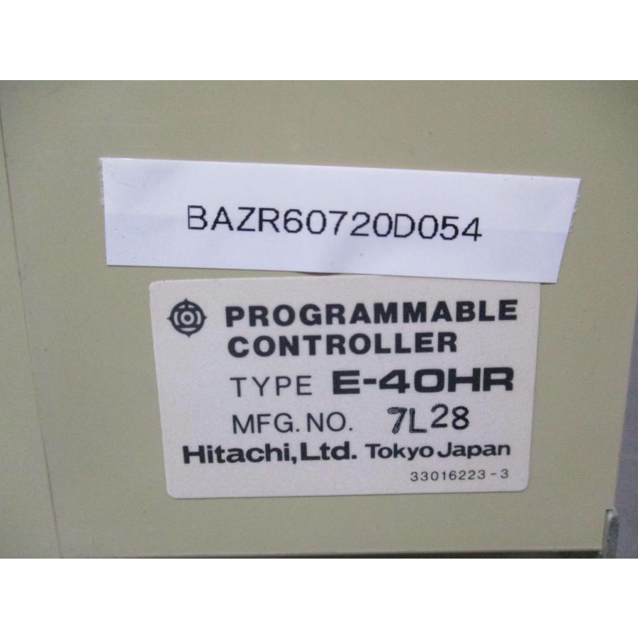 HITACHI E-40HR HIZACEシリーズ プログラマブル・コントローラ 中古HITACHI E-40HR HIZACEシリーズ プログラマブル