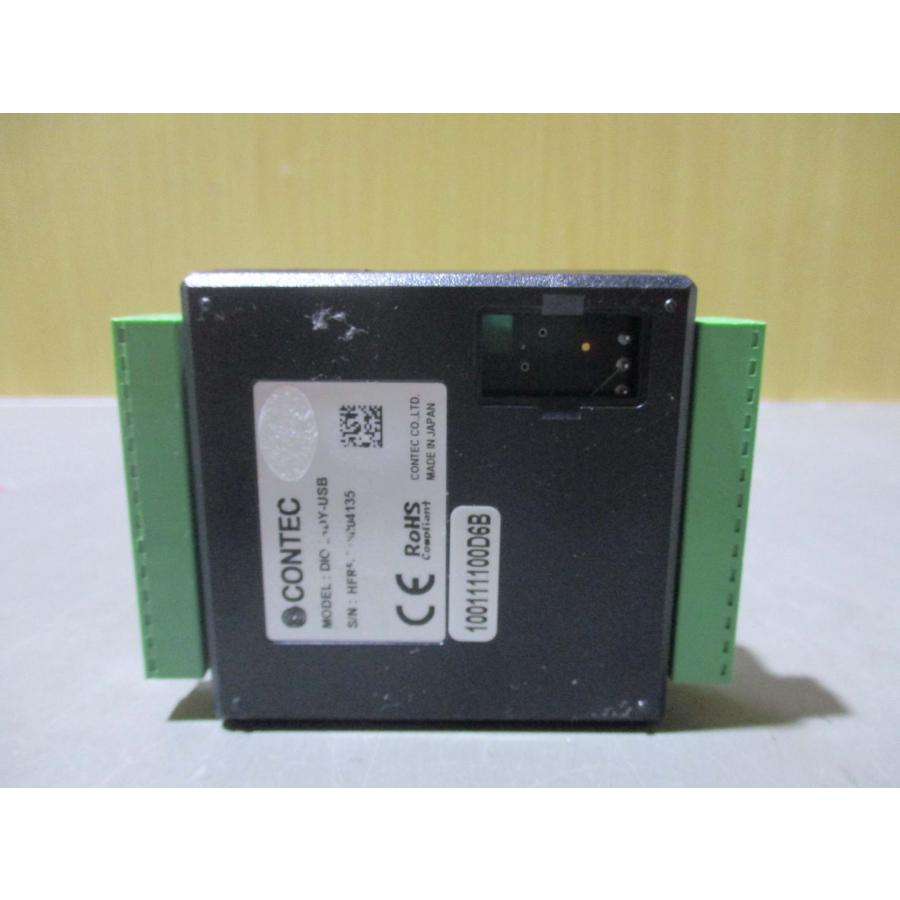 中古 CONTEC DIO-24DY-USB 非絶縁型双方向デジタル入出力ターミナル