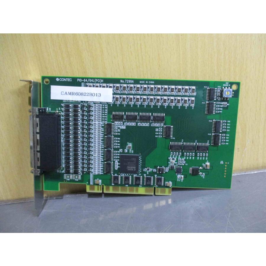 中古 CONTEC PCB BOARD PIO-64/64L(PCI)H(CAMR60822B013
