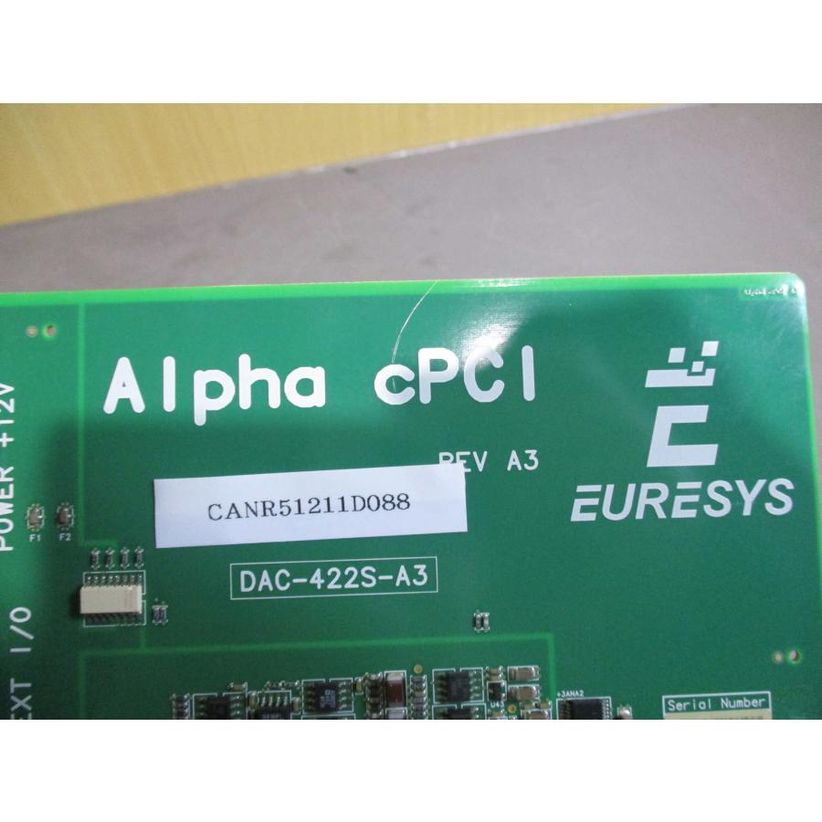 中古 EURESYS Alpha cPCI DAC-422S-A3 クワッドカメラ 中古 EURESYS Alpha cPCI DAC-422S-A3 クワッドカメラ