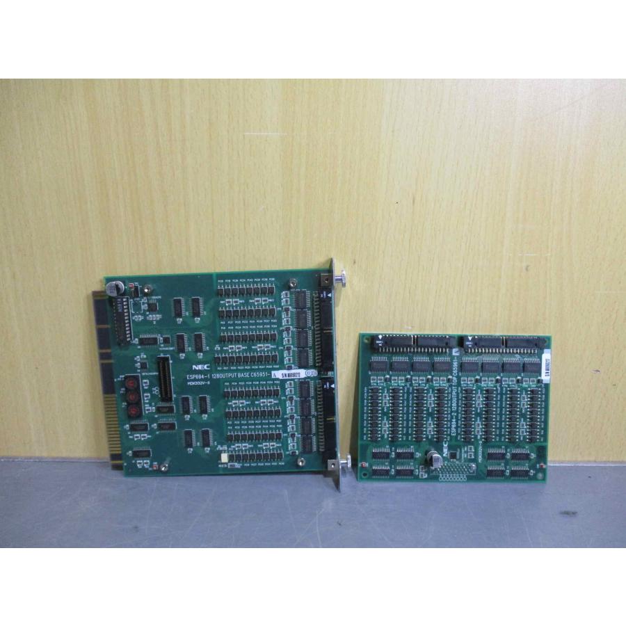 中古 NEC ESP694-1 128OUTPUT BASE C65951-A MDK332V-0 (CAQR60201D138