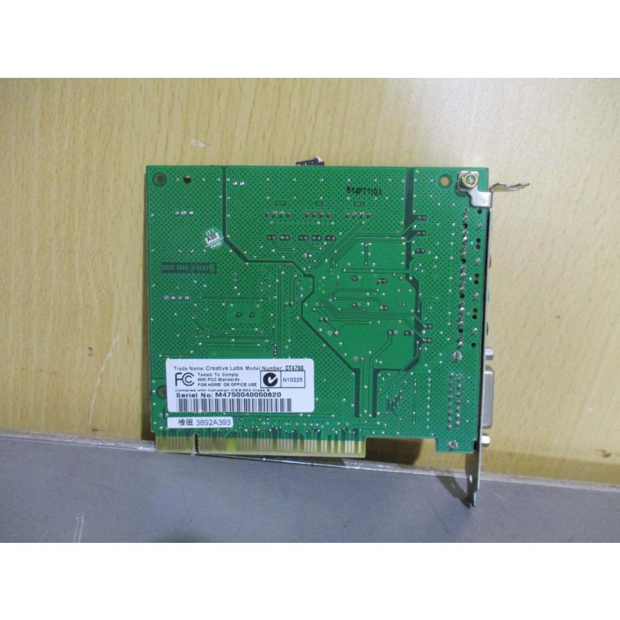 中古 Creative Labs CT4750 Sound Blaster PCI 128 Ensoniq CT5880