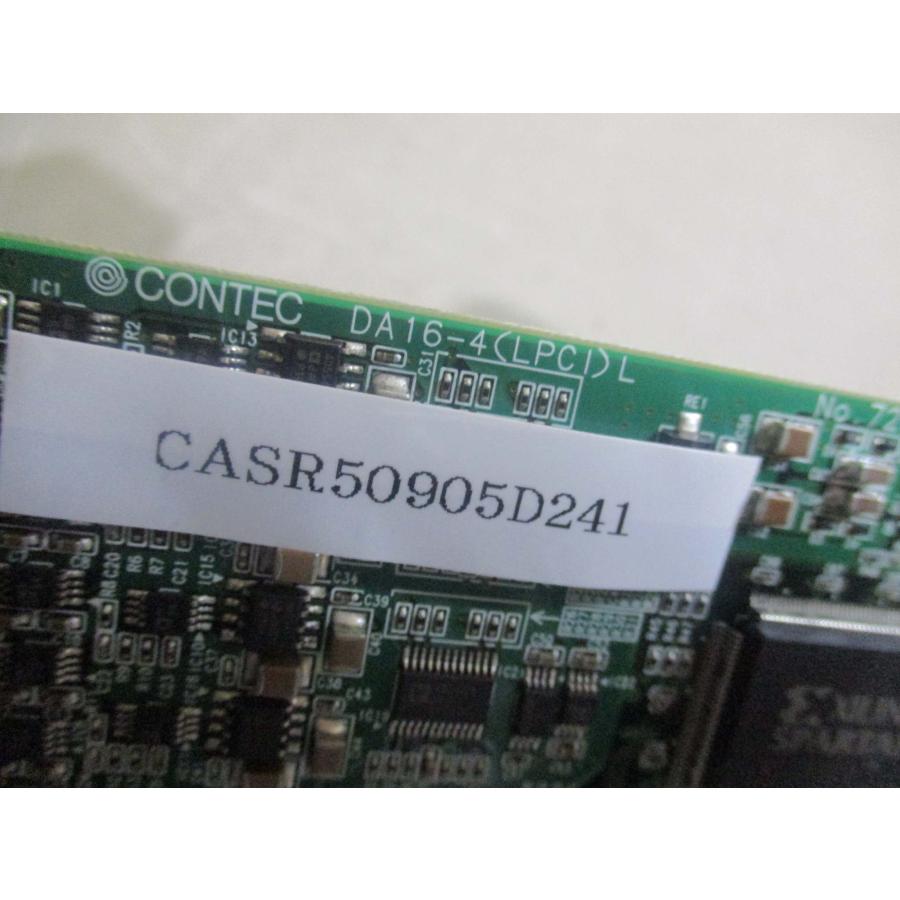 中古 CONTEC DA16-4(LPCI)L PCI ボード(CASR50905D241