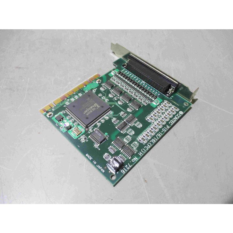 中古 CONTEC 絶縁型デジタル入出力ボード PIO-16/16L(PCI)H