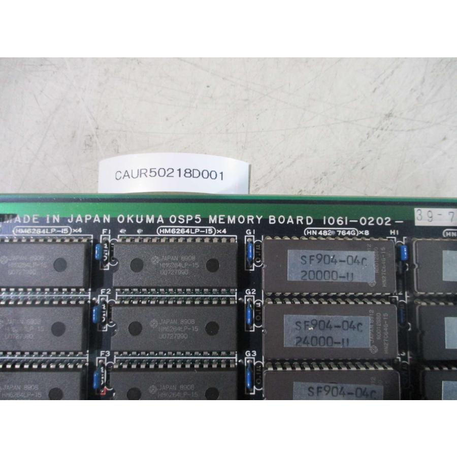 中古 OKUMA 0SP5 MEMORY BOARD I06I-0202 E4809-045-079-A