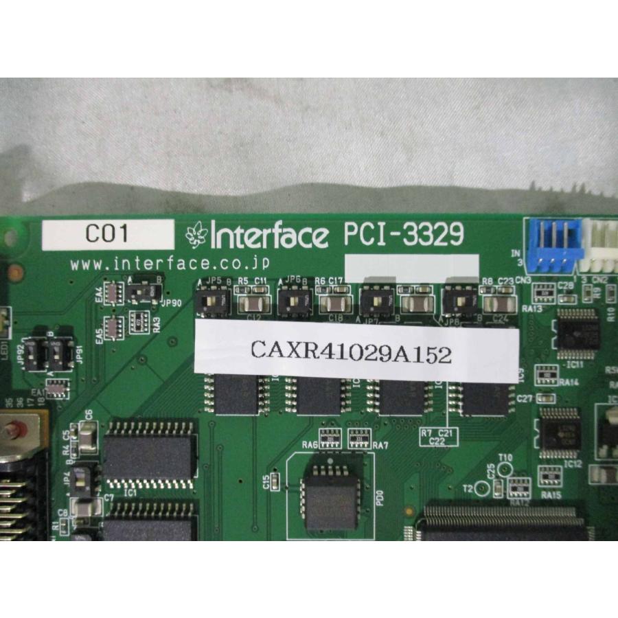 激安単価で通販  INTERFACE PCI-3329 PCIバウ対応PCIボード(CAXR41029A152)