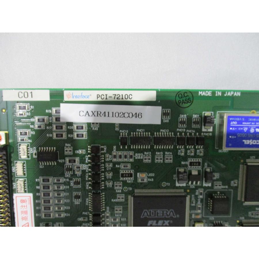 中古 Interface PCI-7210C 4軸絶縁パルスモーションコントローラ