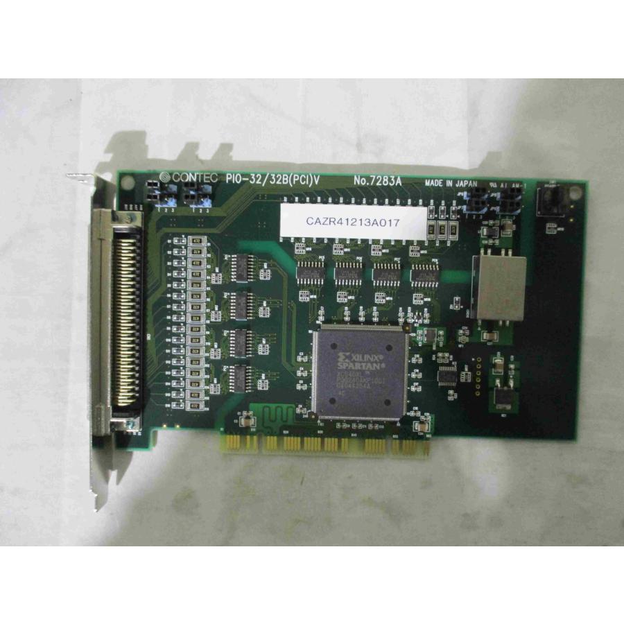 中古 CONTEC PIO-32/32B(PCI)V 絶縁型電源内蔵デジタル入出力ボード