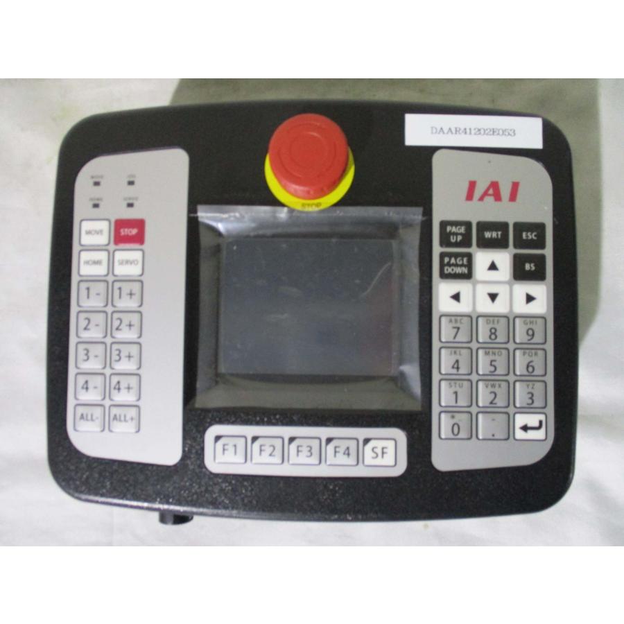 中古 IAI CONTROLLER SPECIFICATION TB-01-C パネルティーチングボックス(DAAR41202E053)｜growdetradingltd｜02