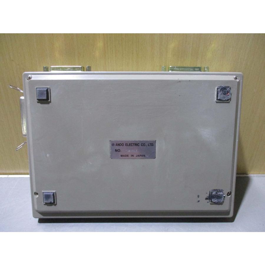 中古 ANDO DATA COMMUNICATION ANALYZER AE-5108 データの解析をする