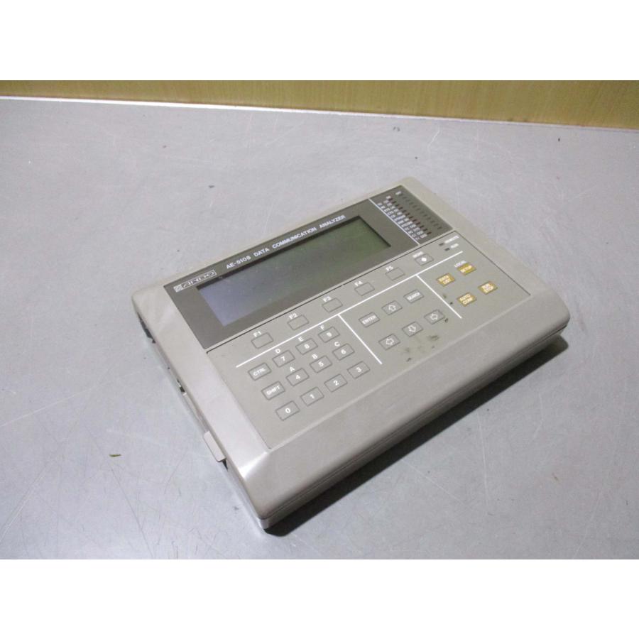 中古 ANDO DATA COMMUNICATION ANALYZER AE-5108 データの解析をする