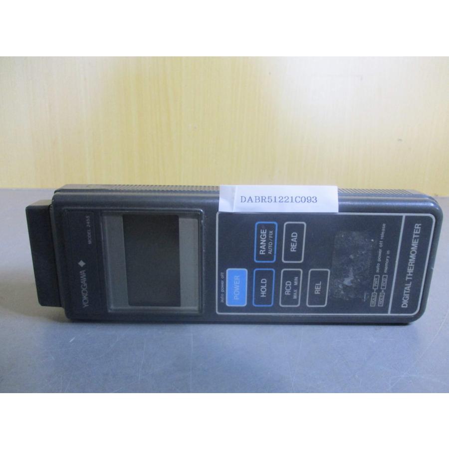 中古 YOKOGAWA DIGITAL THERMO METER 2455 デジタル 温度計