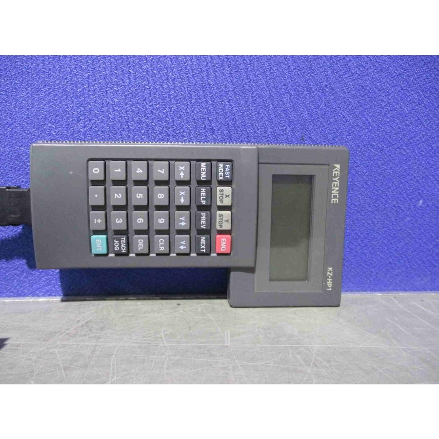 KEYENCE KZシリーズ中古品多数！ 中古 KEYENCE KZ-HP1 位置決めユニット用ティーチングユニット