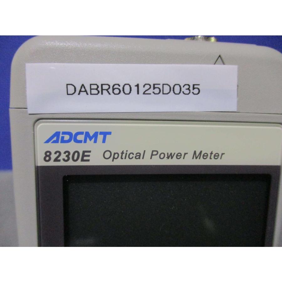 工具、DIY用品 ADCMT 8230E 光パワー メータ 82311 OPTICAL SENSOR