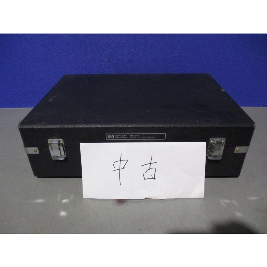 中古 HEWLETT PACKARD 16451B 誘電体テストフィクスチャ DIELECTRIC TEST FIXTURE ...