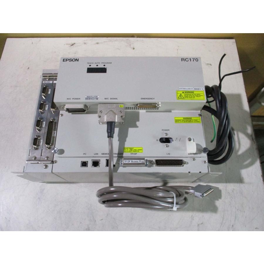 中古 SEIKO EPSON 産業用ロボット EC251S ロボットコントローラー RC170＜送料別＞(DAFR50203E001 ...