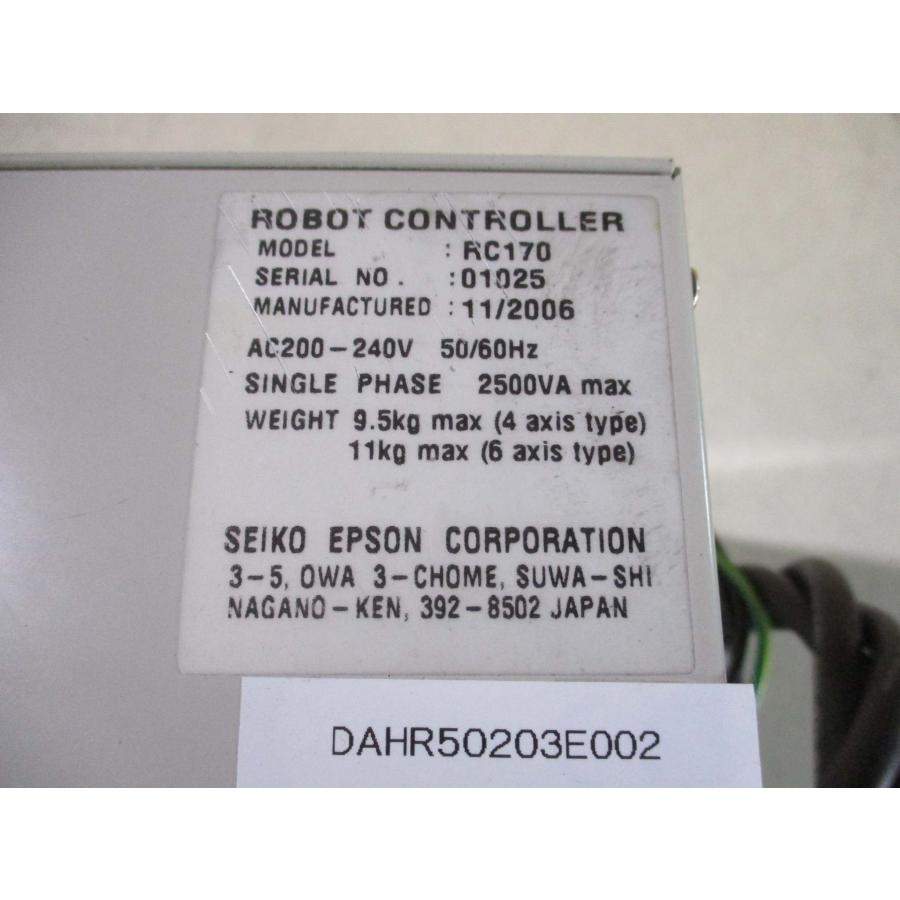 中古 SEIKO EPSON 産業用ロボット E2S551S ロボットコントローラー RC170＜送料別＞(DAHR50203E002 ...