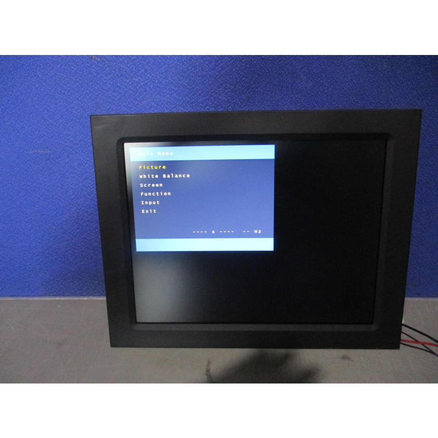 中古 MISUMI 10.4インチモニタ PCFP-MV2G10-2-R 通電済み