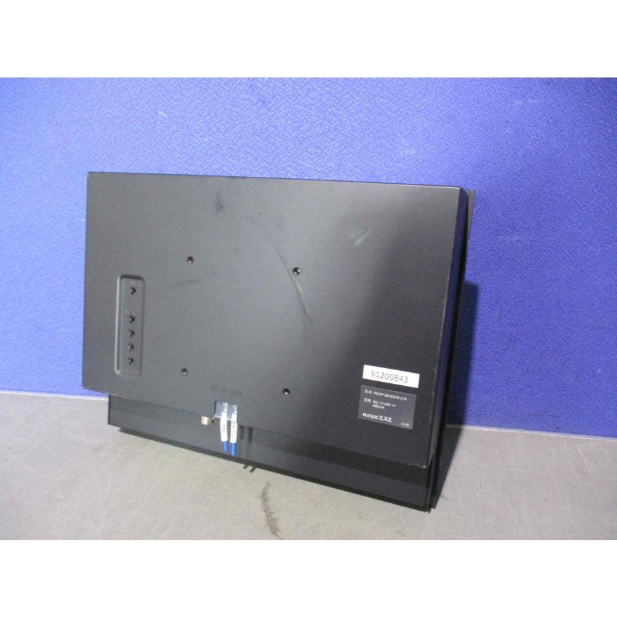 中古 MISUMI 10.4インチモニタ PCFP-MV2G10-2-R 通電済み