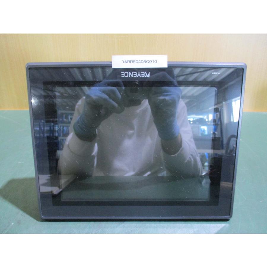 中古 KEYENCE COLOR MONITOR CA-MN80 カラーモニター 24VDC 通電OK(DARR50406C010 ...