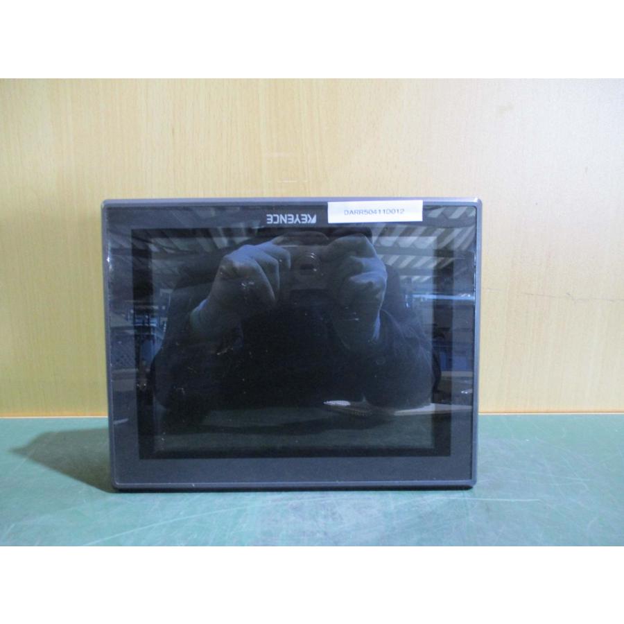 中古 KEYENCE COLOR MONITOR CA-MN81 カラーモニター 24VDC 通電OK(DARR50411D012 ...