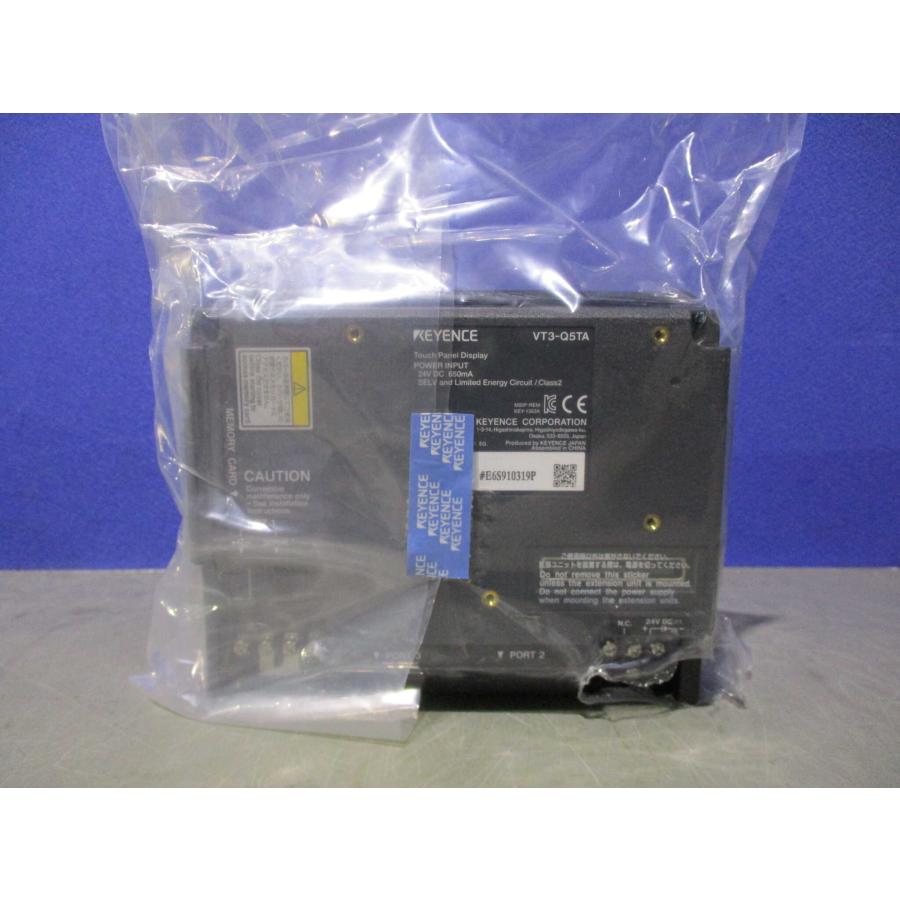 新古 KEYENCE TOUCH PANEL DISPLAY VT3-Q5TA 通電OK (DARR60508B013