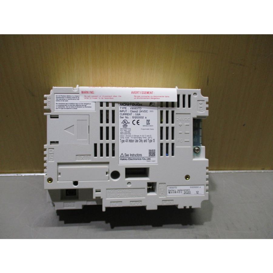 新古 FUJI V9060iTD monitouch ClasS2 24VDC 0.8A ＜通電OK