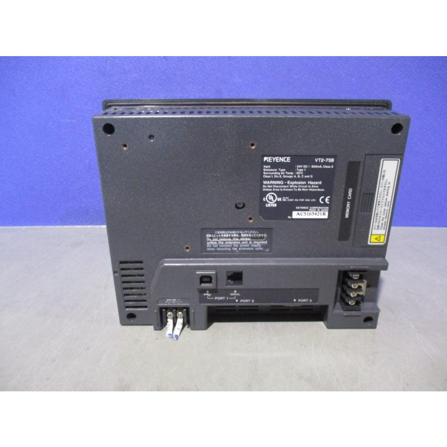中古 KEYENCE VT2-7SB タッチパネル 通電OK (DARR70819C055