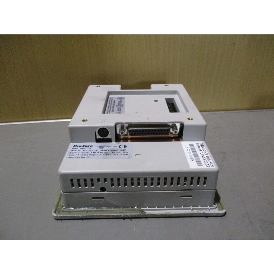 中古 PRO-FACE プログラマブル表示器 2880011-02 GP377-LG41-24V 通電