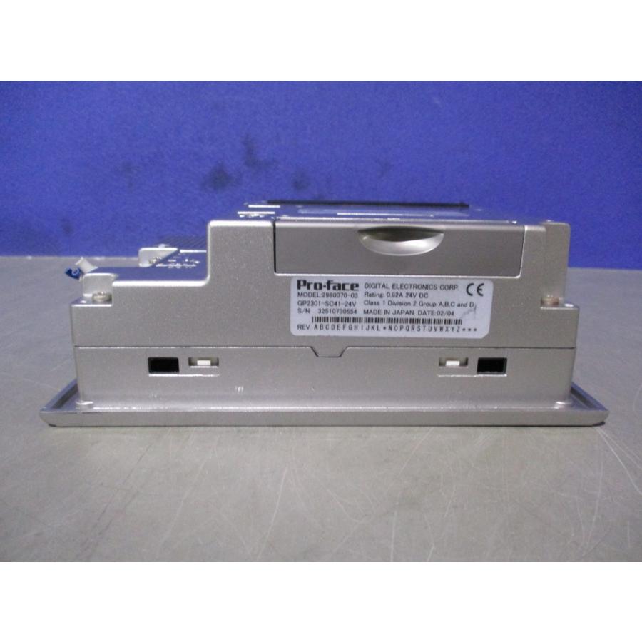 中古 Pro-face 2980070-03/GP2301-SC41-24V タッチパネル 通電OK