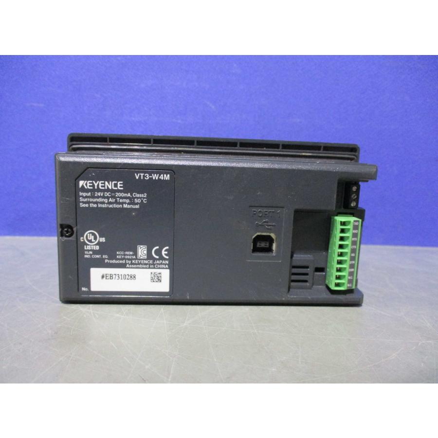 中古 KEYENCE TOUCH SCREEN VT3-W4M タッチスクリーン 通電OK