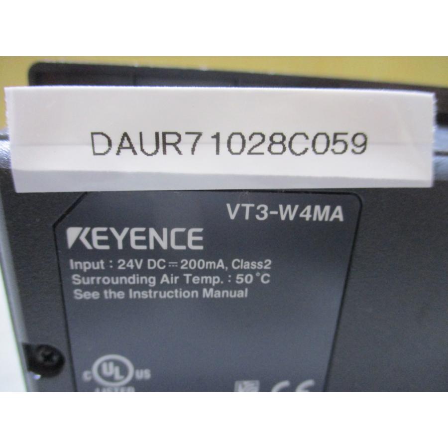 中古 KEYENCE TOUCH SCREEN VT3-W4MA タッチスクリーン ＜通電OK