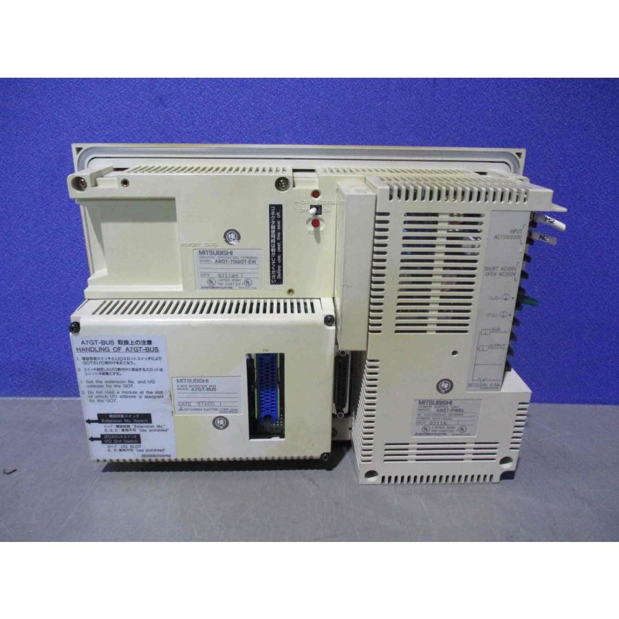 中古 MITSUBISHI GRAPHIC OPERATIN TERMINAL A8GT-70GOT-EW