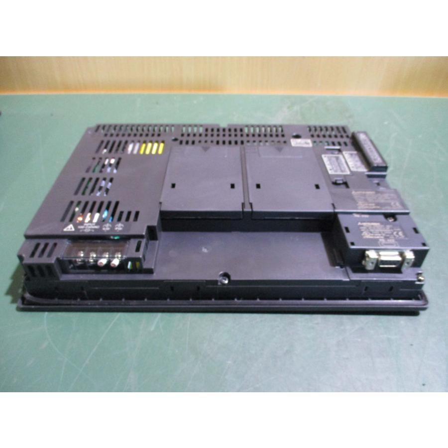 中古 MITSUBISHI GT1575V-STBA 100-240VAC 50/60Hz+UNIT GT15-RS2T4-9P