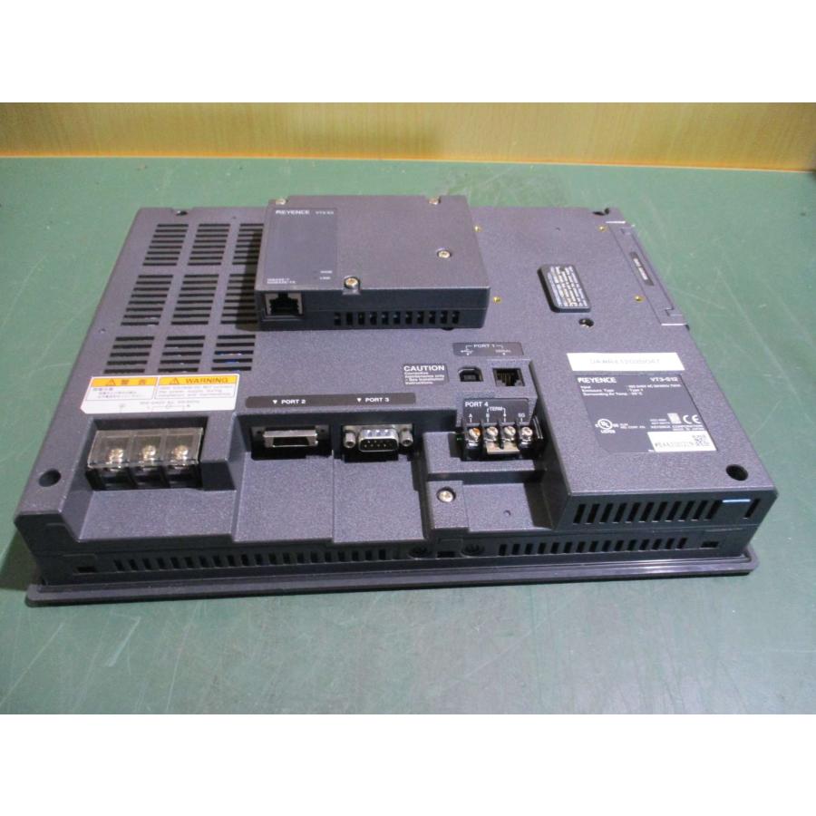 中古 KEYENCE タッチパネル VT3-S12 100-240VAC 50/60Hz 通電OK