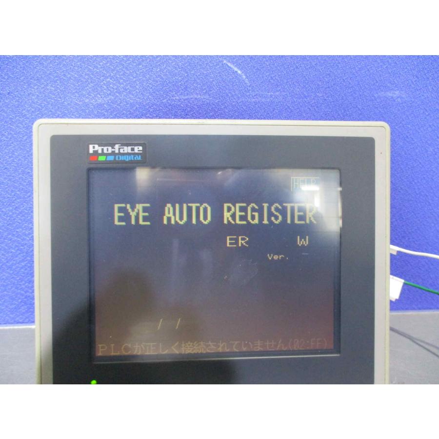 中古 PRO-FACE プログラマブル表示器 2880011-01 GP377-SC41-24V 通電