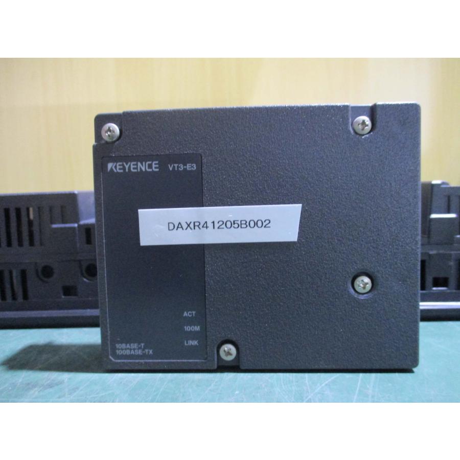 中古 KEYENCE VT3-X15 100-240V+UNIT VT3-E3 通電OK 中古 KEYENCE VT3-X15 100-240V+UNIT VT3-E3 通電OK