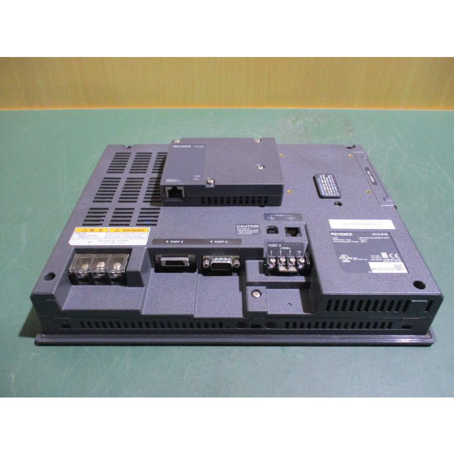 KEYENCE VT3-S12 本体中古品です。 中古 KEYENCE VT3-S12 100-240V AC 50/60Hz+VT3-E3 通電OK