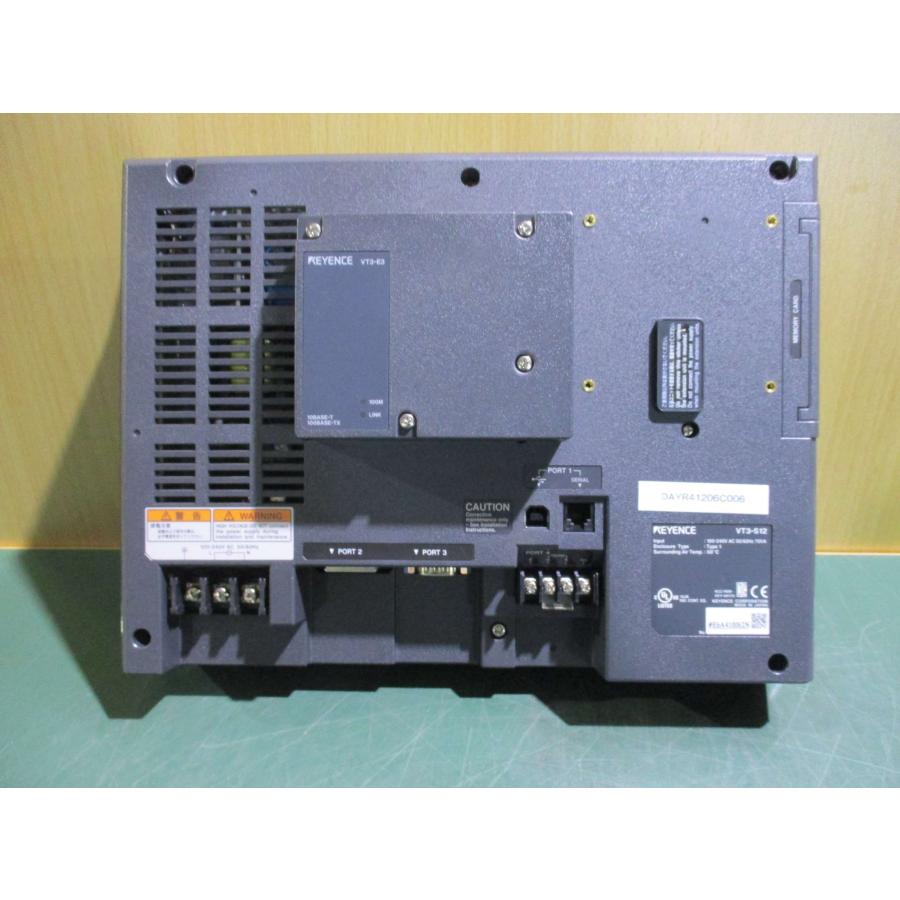 中古 KEYENCE VT3-S12 100-240V AC 50/60Hz+VT3-E3 通電OK