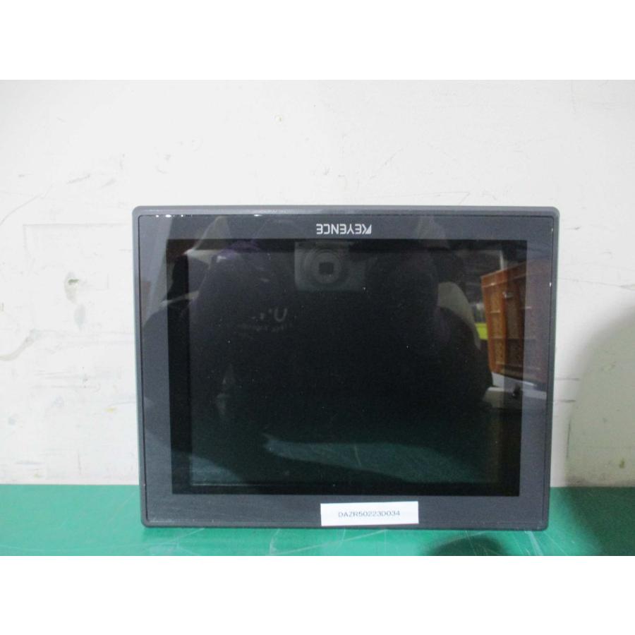 中古 KEYENCE COLOR MONITOR CA-MP81 カラーモニター 24VDC 通電OK