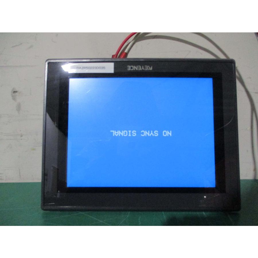 KEYENCE カラーモニター CA-MP81 中古 KEYENCE COLOR MONITOR CA-MP81 カラーモニター 24VDC 通電OK