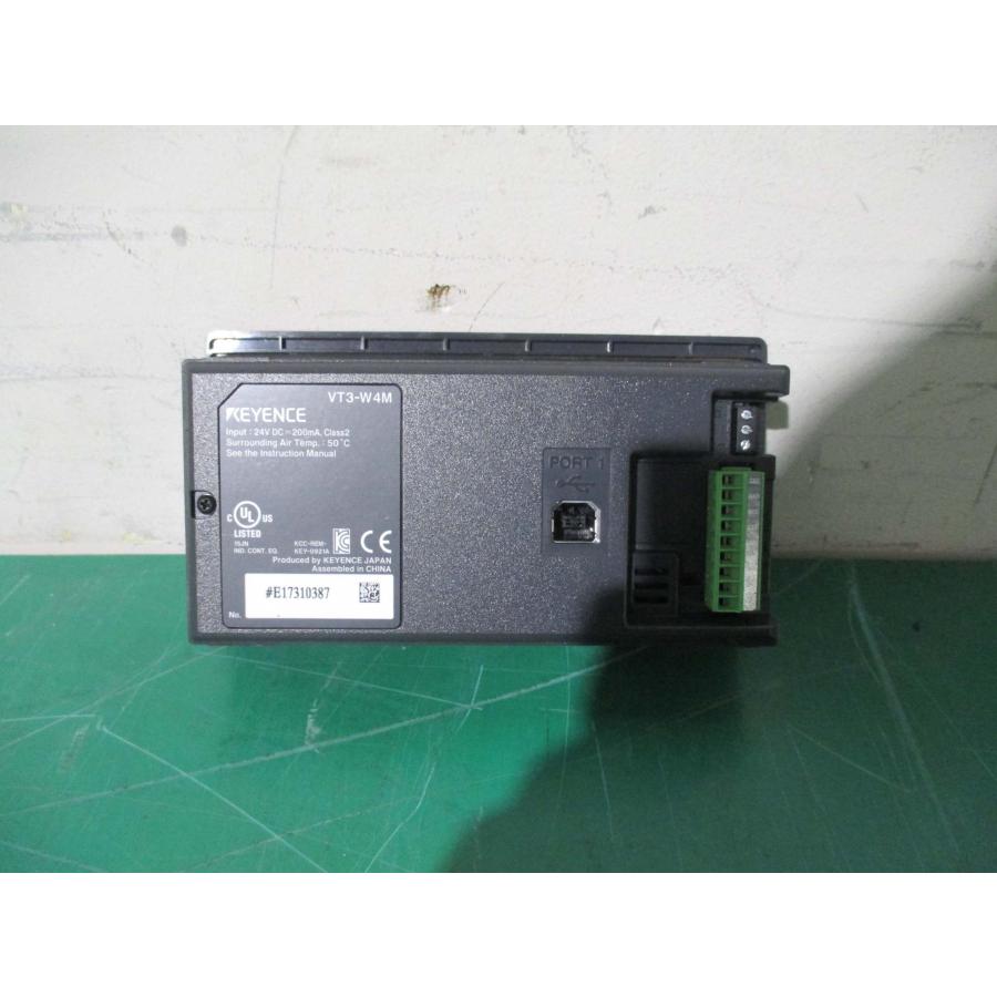 中古KEYENCE VT3-W4M TOUCH SCREEN 通電OK(DAZR50224D051)｜growdetradingltd｜03