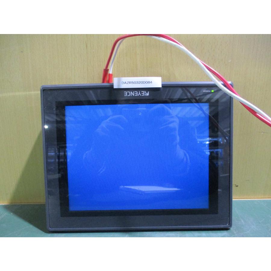 中古KEYENCE COLOR MONITOR CA-MN80 カラーモニター 24VDC 通電OK(DAZR50320D084 ...