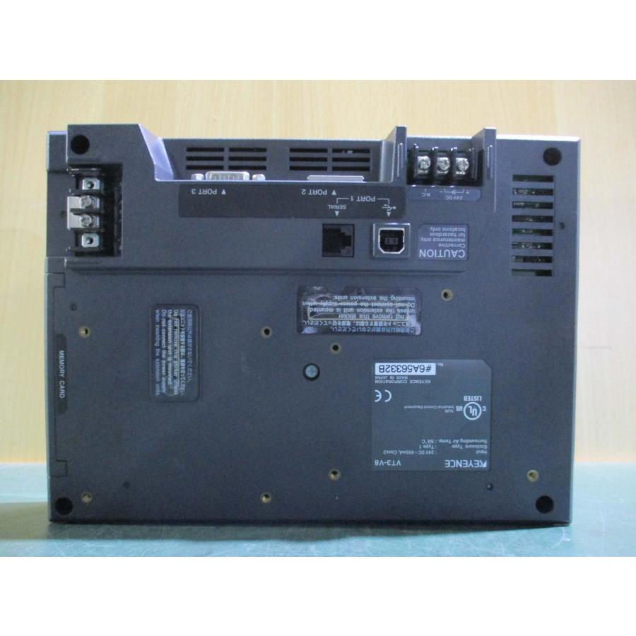 中古KEYENCE TOUCH PANEL VT3-V8 通電OK(DAZR50320D089