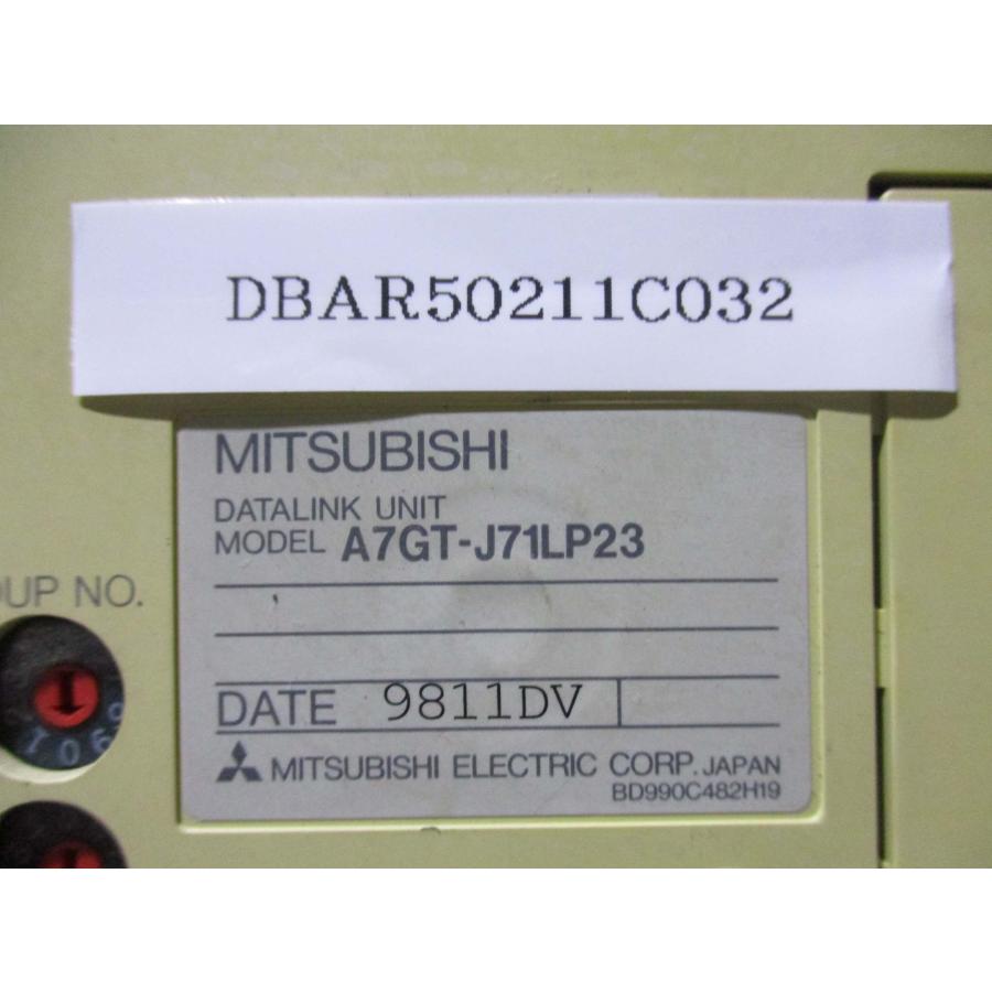 中古 MITSUBISHI A7GT-J71LP23+A960GOT-EBA 通電OK 中古 MITSUBISHI A7GT-J71LP23+A960GOT-EBA 通電OK