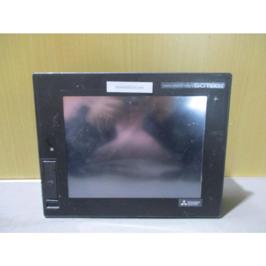 中古 MITSUBISHI GRAPHIC OPERATION TERMINAL GT1662-VNBA/DATA LINK