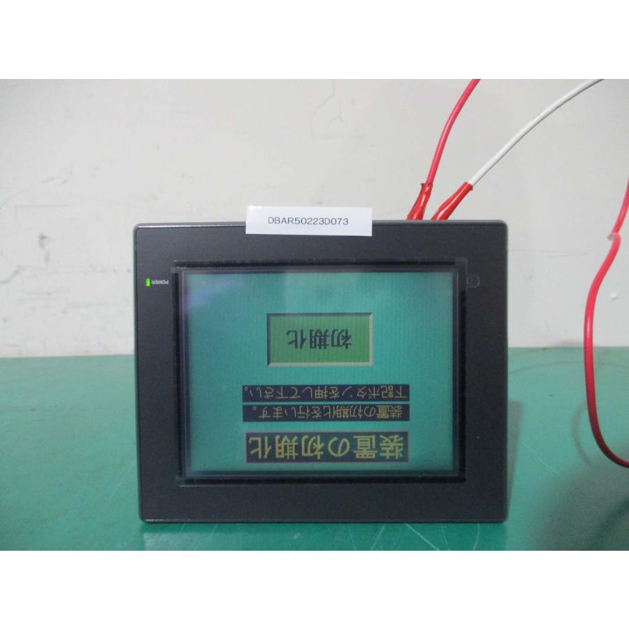 中古 KEYENCE カラータッチパネル VT-5SB 通電OK(DBAR50223D073 